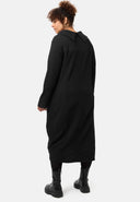 'Vigna' dress – modern balloon silhouette & elegant turn-down collar