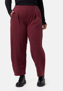 'Vigna' Hose – Strukturierter Baumwoll-Stretch & bequemer Schnitt