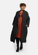 'Ariana' coat - structured design, elegant drape