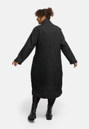 'Ariana' coat - structured design, elegant drape