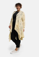 'Cotture' Long Cardigan – feminine, light & playful