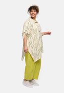 'Livia' Blouse-Tunic – light, flattering & artistically patterned