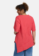 'Crissa' Tunic – pleated, light & modern-asymmetric