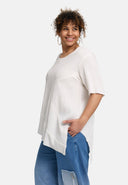 'Crissa' Tunic – pleated, light & modern-asymmetric