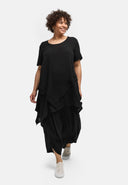 'Zaya' dress – asymmetrical, softly draped & timelessly elegant